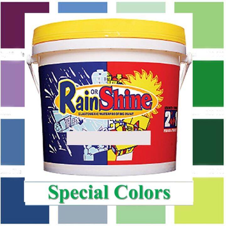 Rain Or Shine Elastomeric Waterproofing Paint 4L ROS-100, 60% OFF