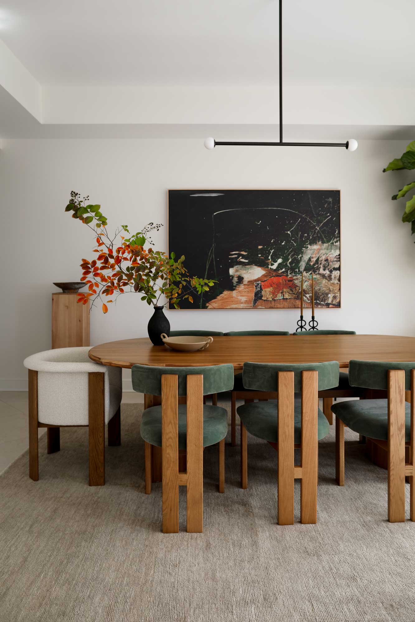 A Bold Dining Room – Made by Patchi
