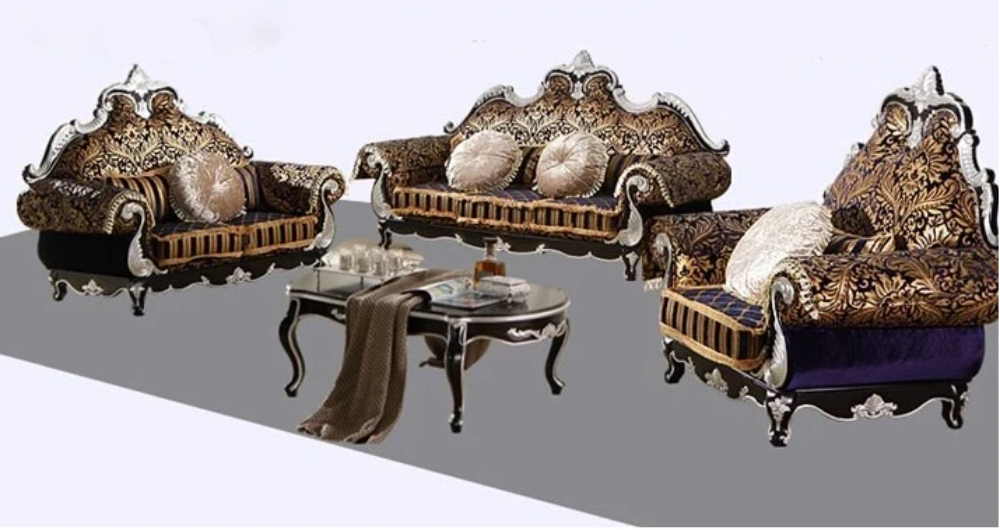 High Quality Antique Living Room Sofa - Online Furniture Store - My Aashis