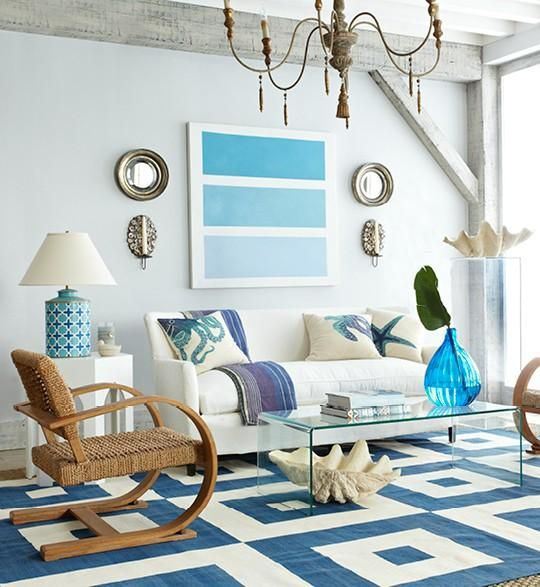 Coastal Decor Living Rooms | My Decorative