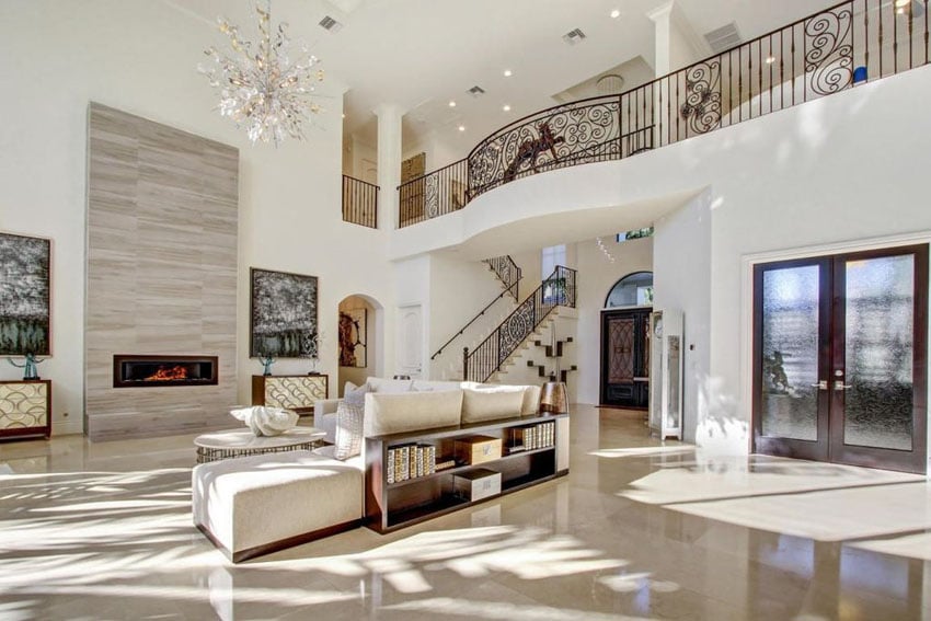 High Ceiling Living Room Design Philippines | Shelly Lighting