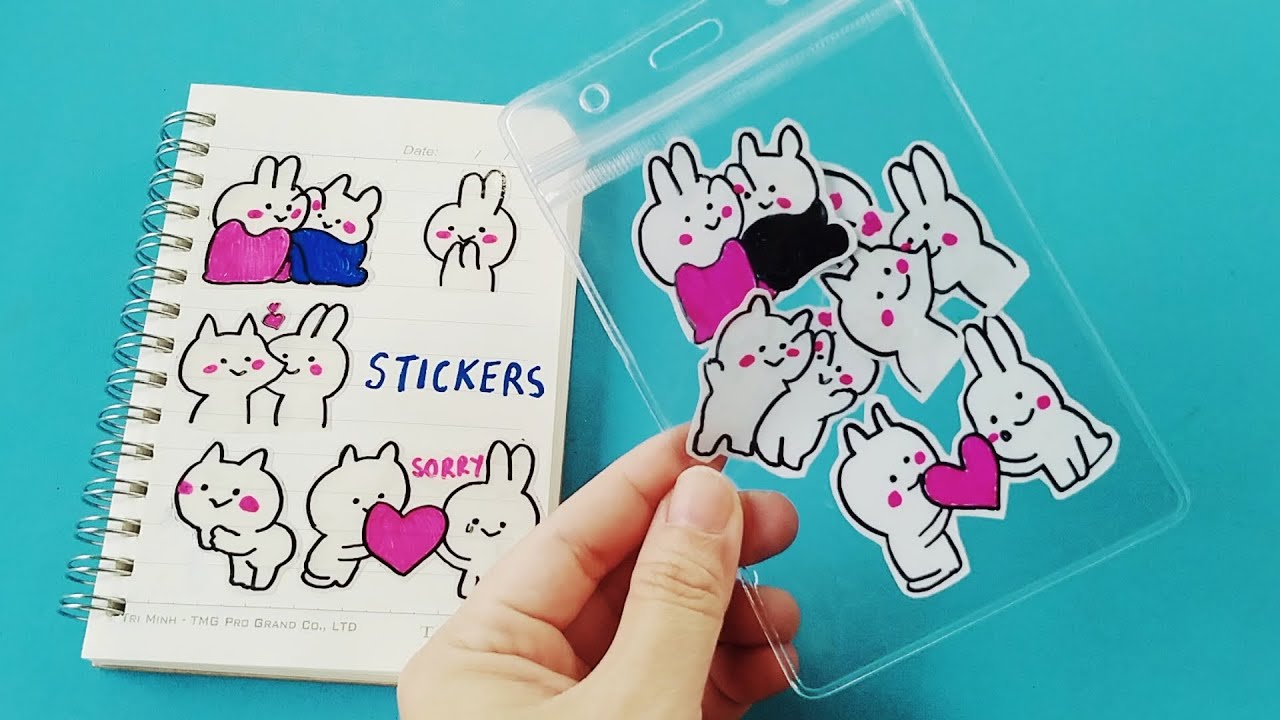 Cách Làm Sticker Trong Suốt – Không sử dụng Giấy | Stiker Transparan ...