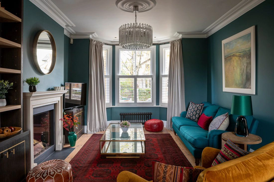 Green paint colors for living room