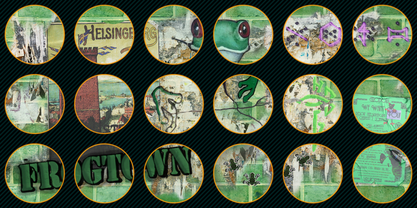 THE FROG WALL PROJECT – Planet Jeanette