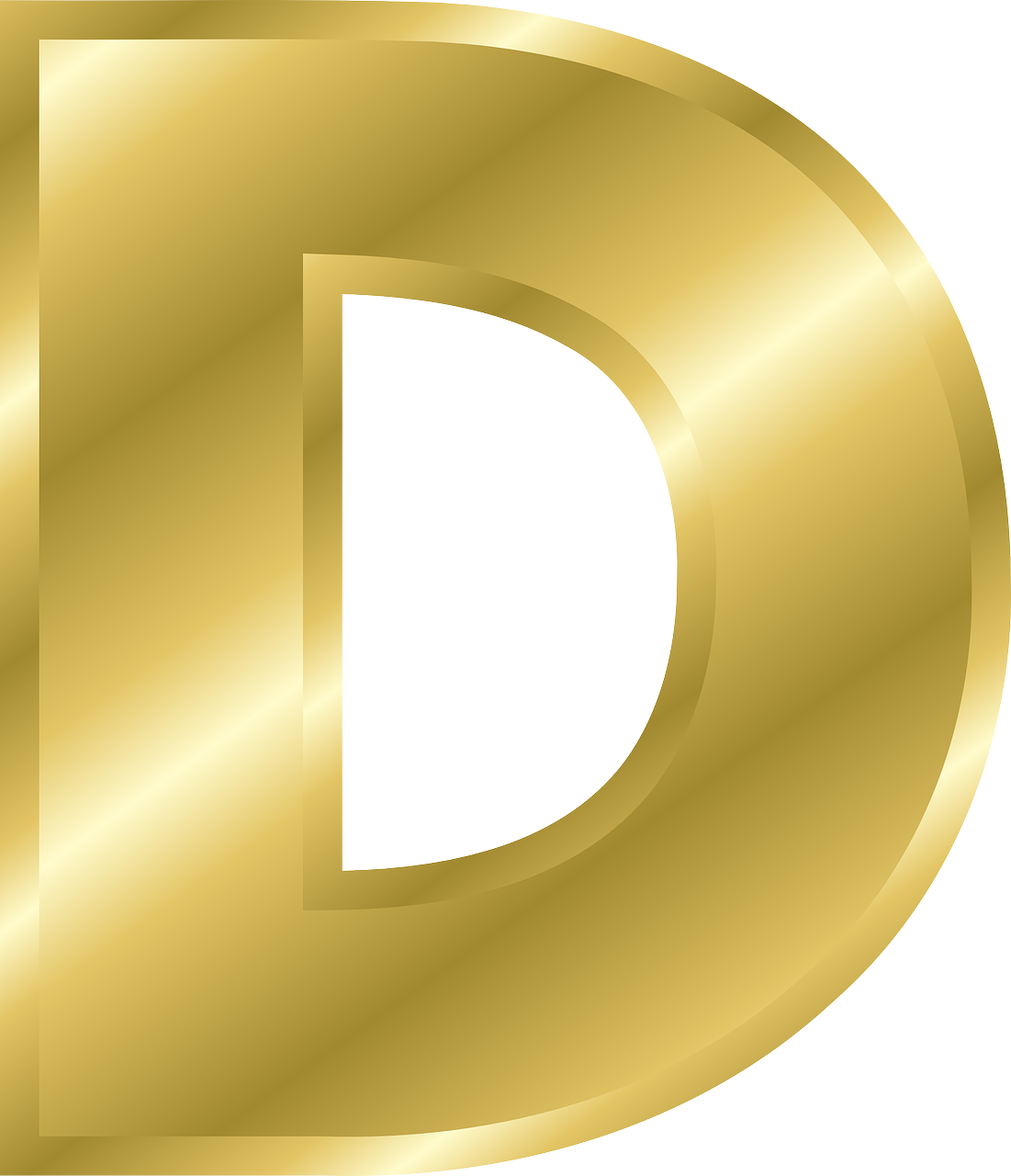 Буква D PNG