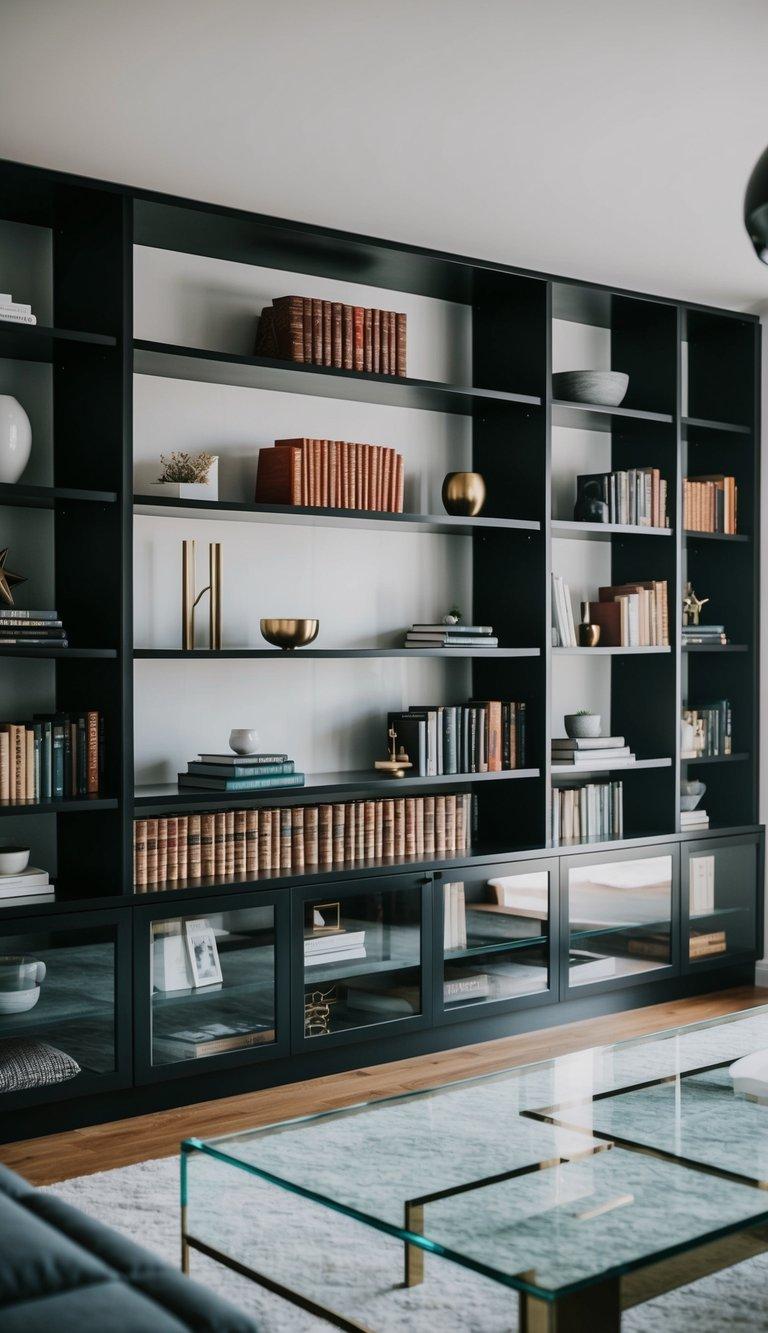 21 Stunning Built-In Shelves Ideas for Your Living Room | Relixiy