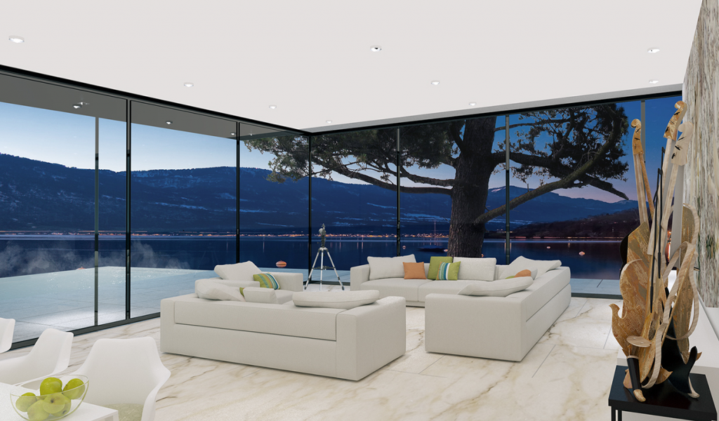 Sleek Living Room Concept That Demonstrate Warm and Stylish Designs ...