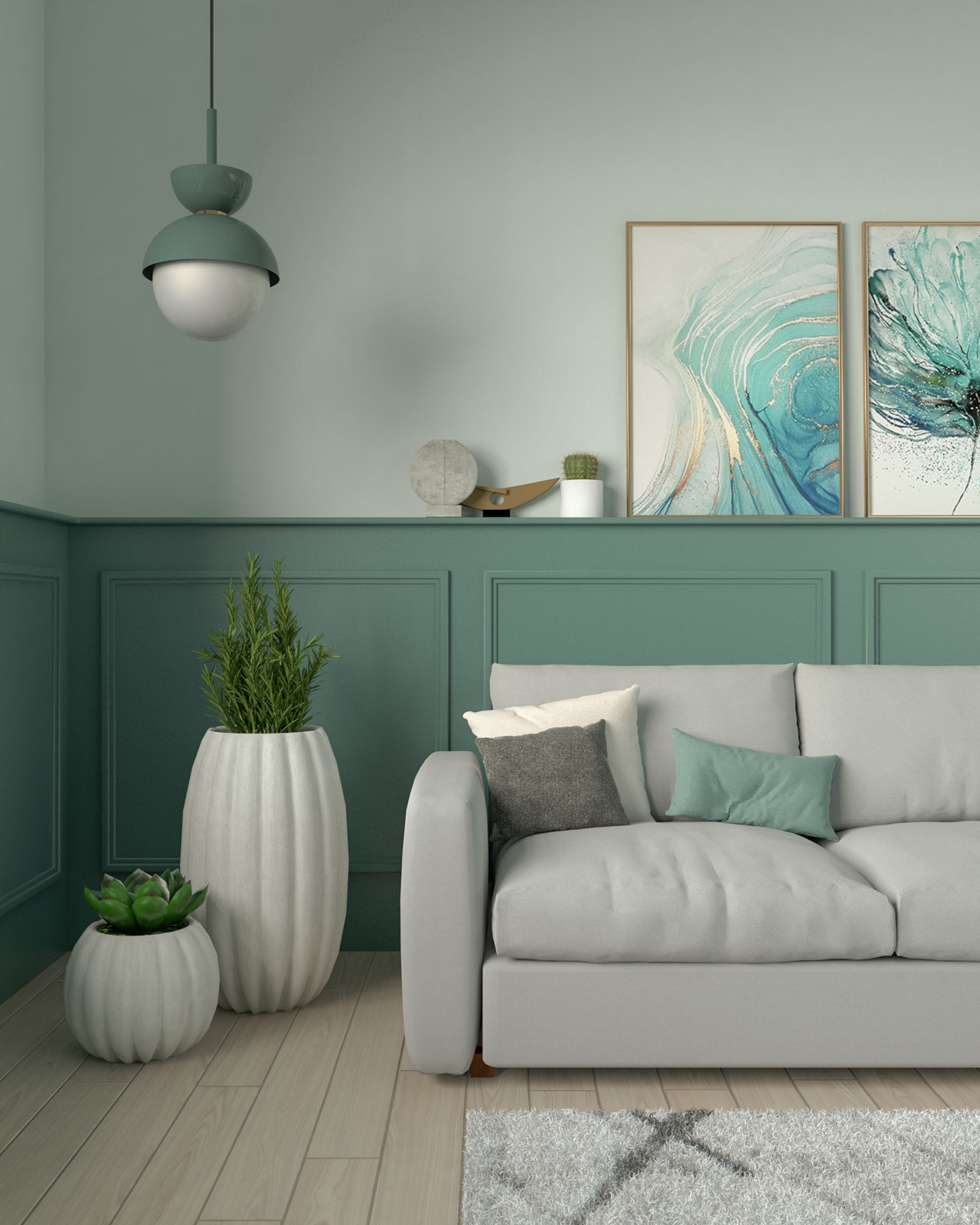 Bài Viết 79 Two Tone Wall Paint Update