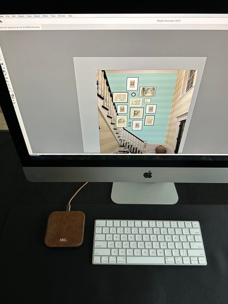 How to Easily Layout and Install a Gallery Wall - Room for Tuesday