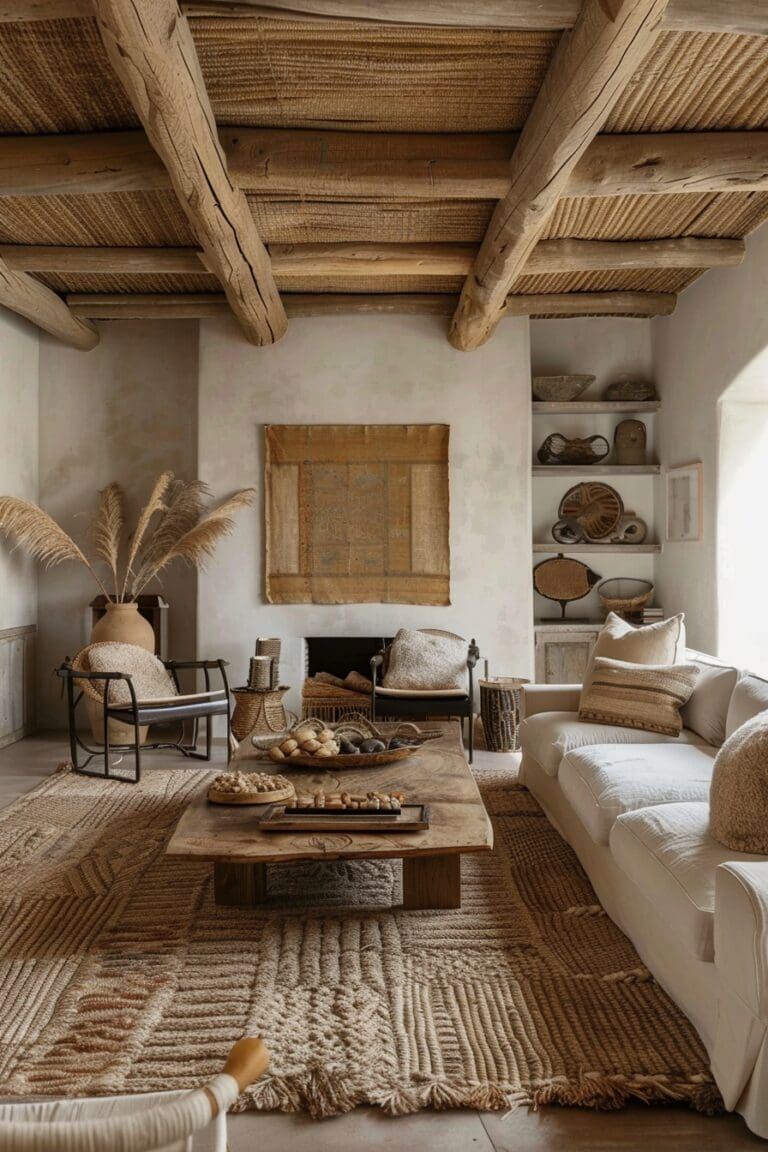 17 Earthy Living Room Ideas That'll Make You Never Want to Leave Home ...