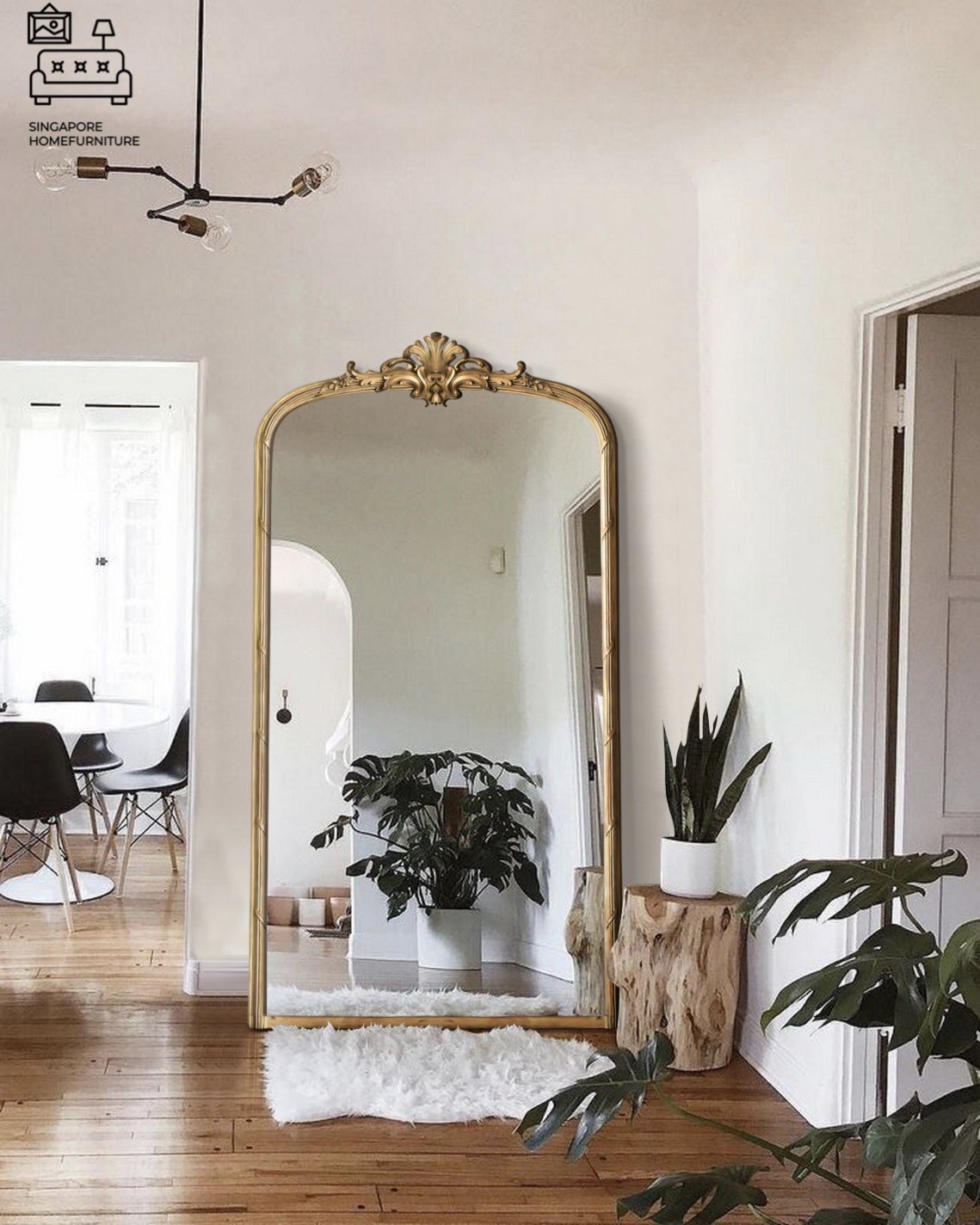 Wall Mirror For Living Room Singapore | Baci Living Room