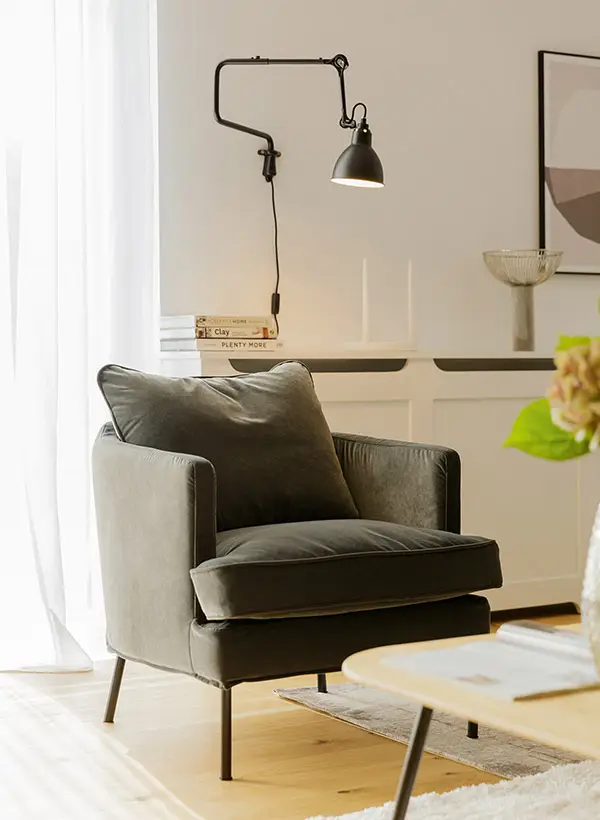 Classic velvet furniture material: texture, features and care info | SITS