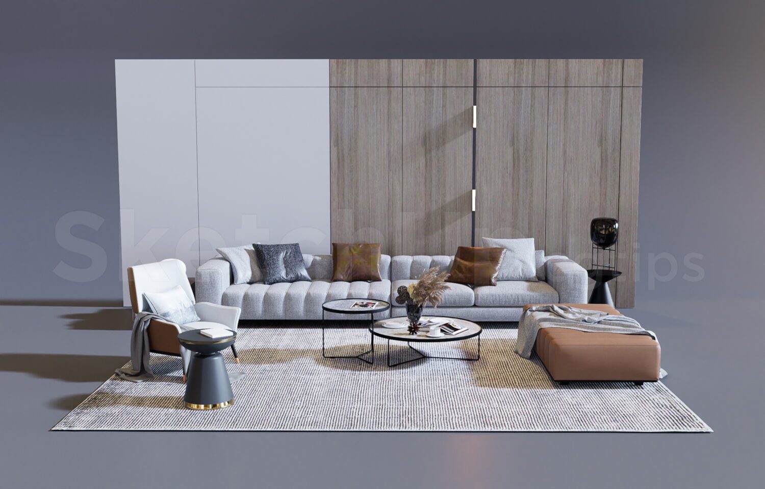 9481. Free Sketchup Sofa Model Download - Sketchup Models For Free Download