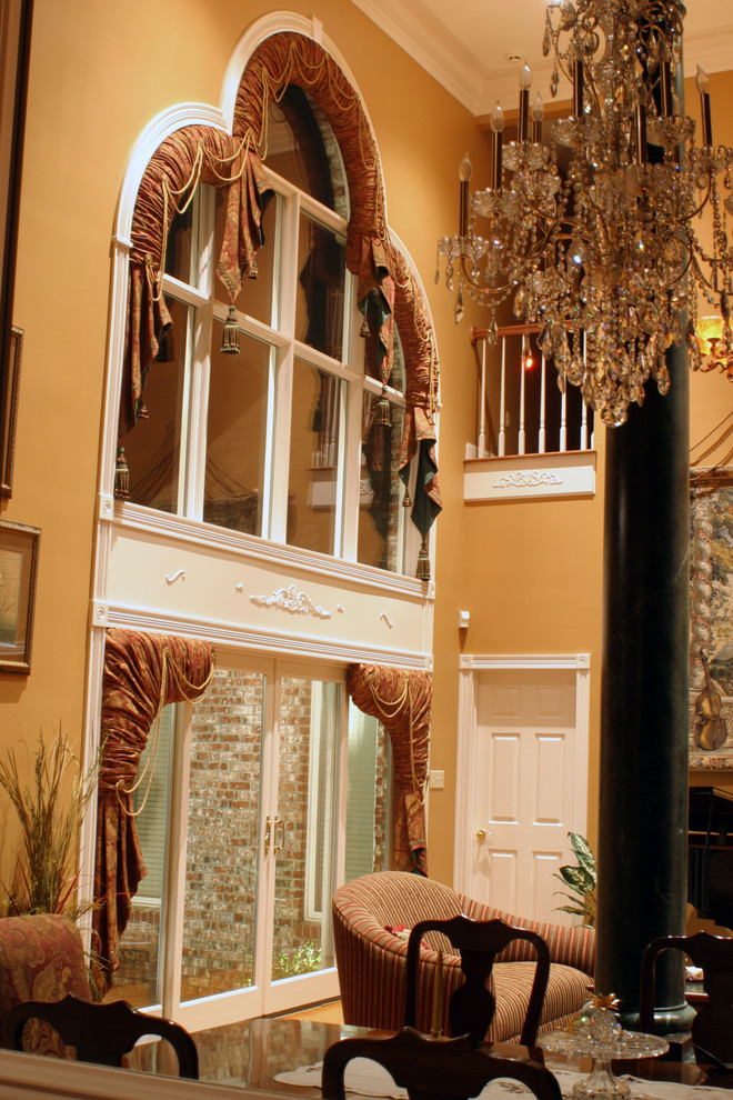 Arched window - Traditional - Living Room - Jackson - by Patricia ...