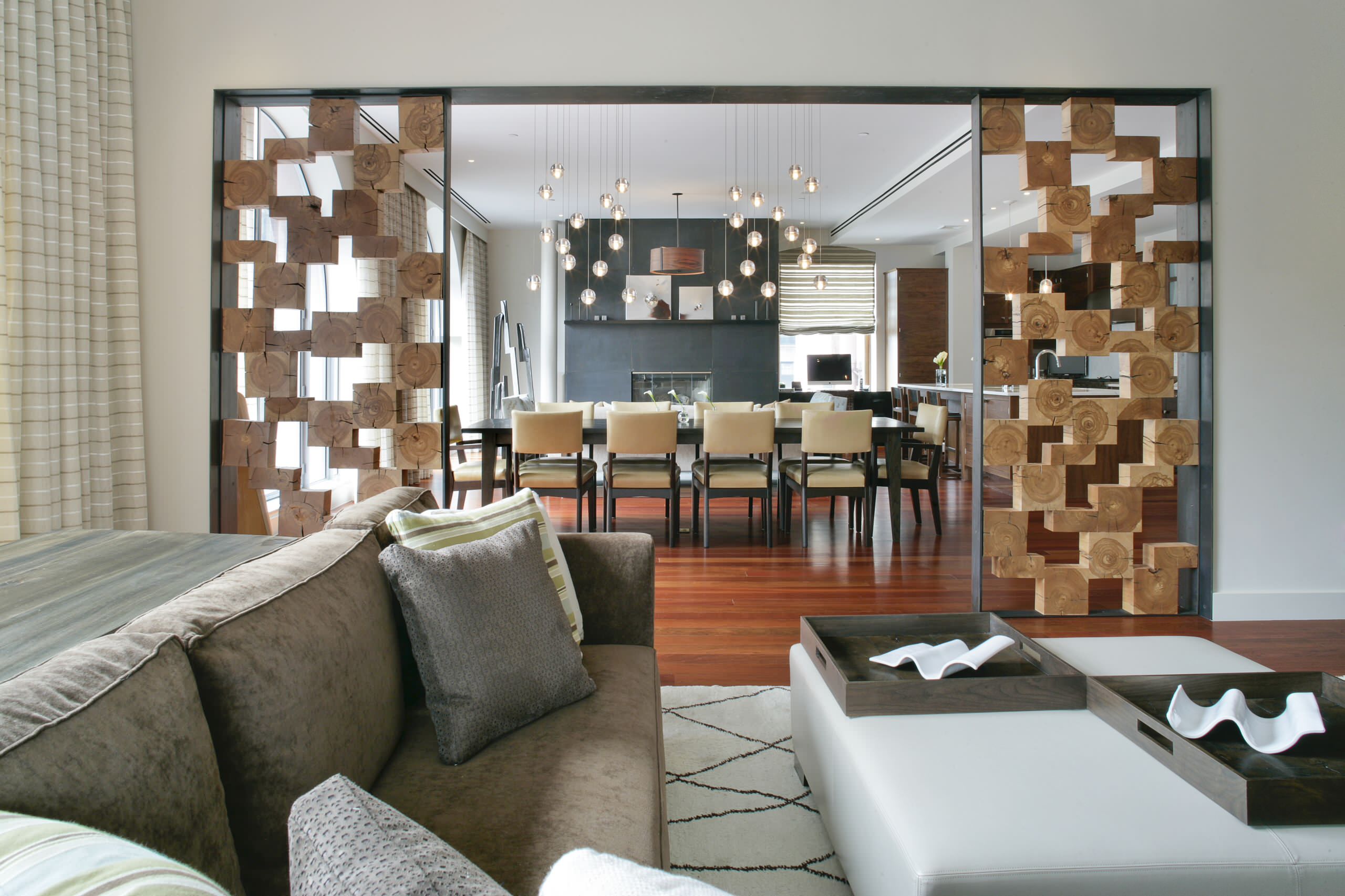 Living Room And Dining Divider Design Philippines | Baci Living Room