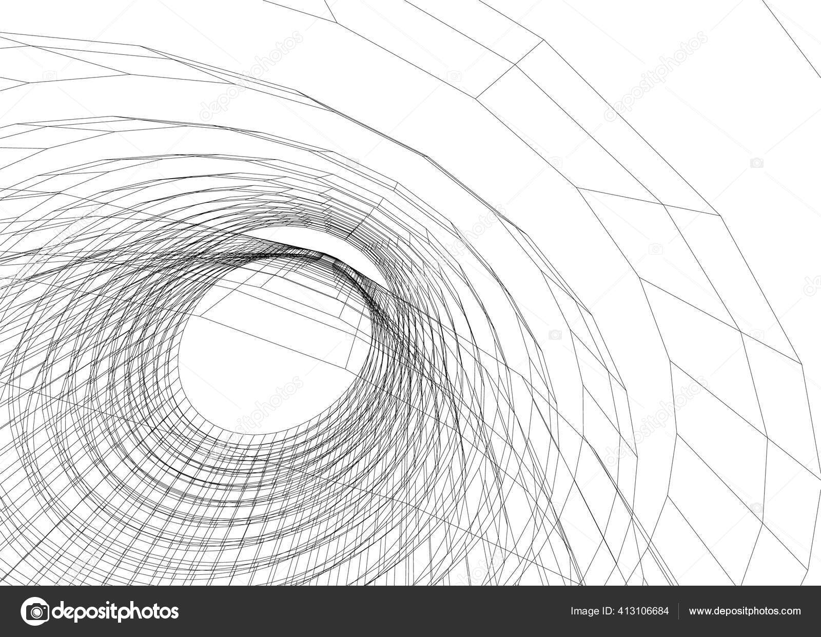 Architecture Building Illustration Background Stock Vector Image by ...