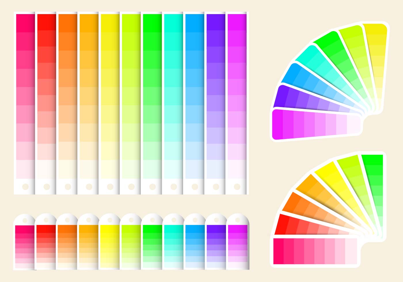 Color Swatches Vector 112985 Vector Art at Vecteezy