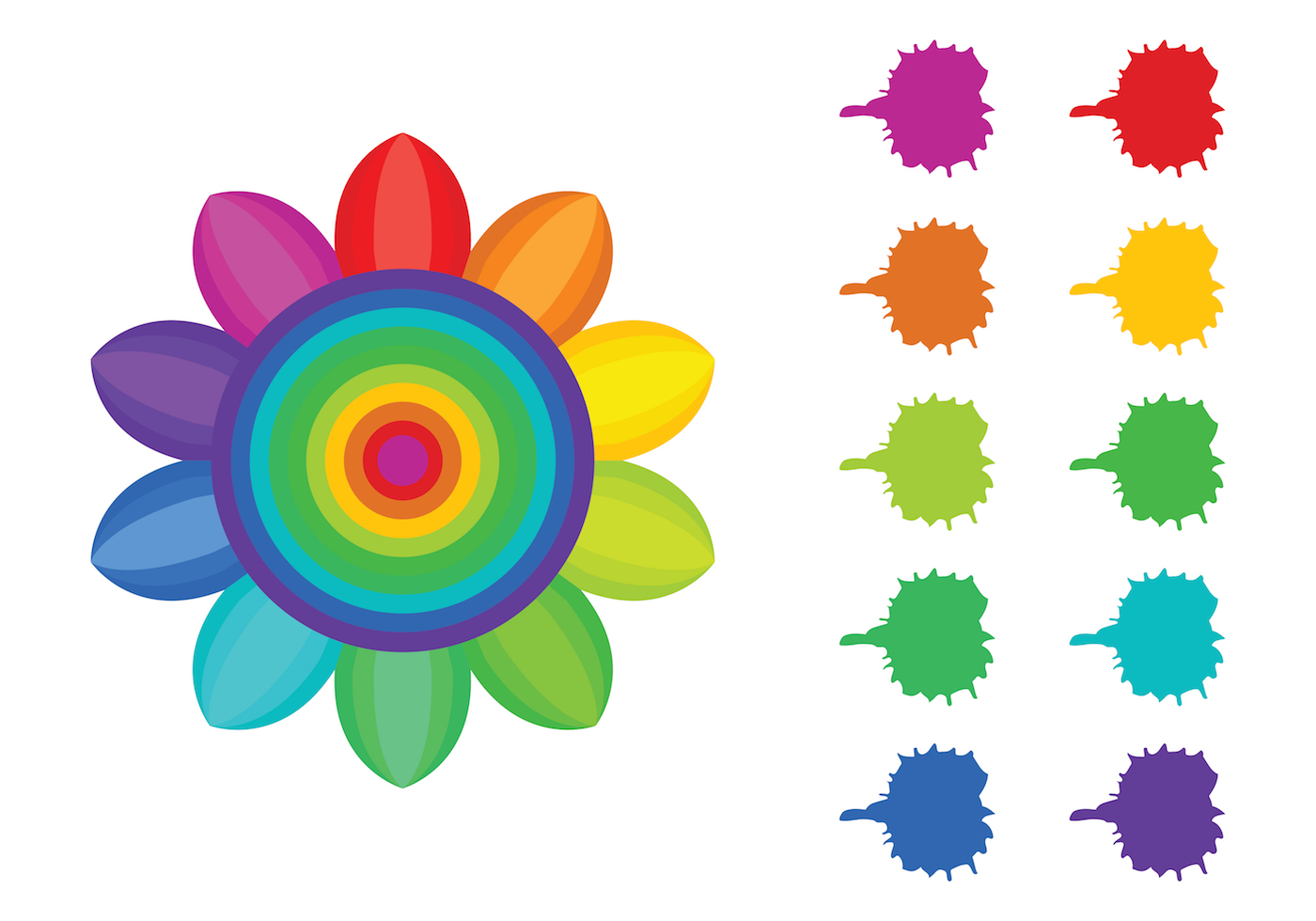 Color Swatches Vectors 121152 Vector Art at Vecteezy