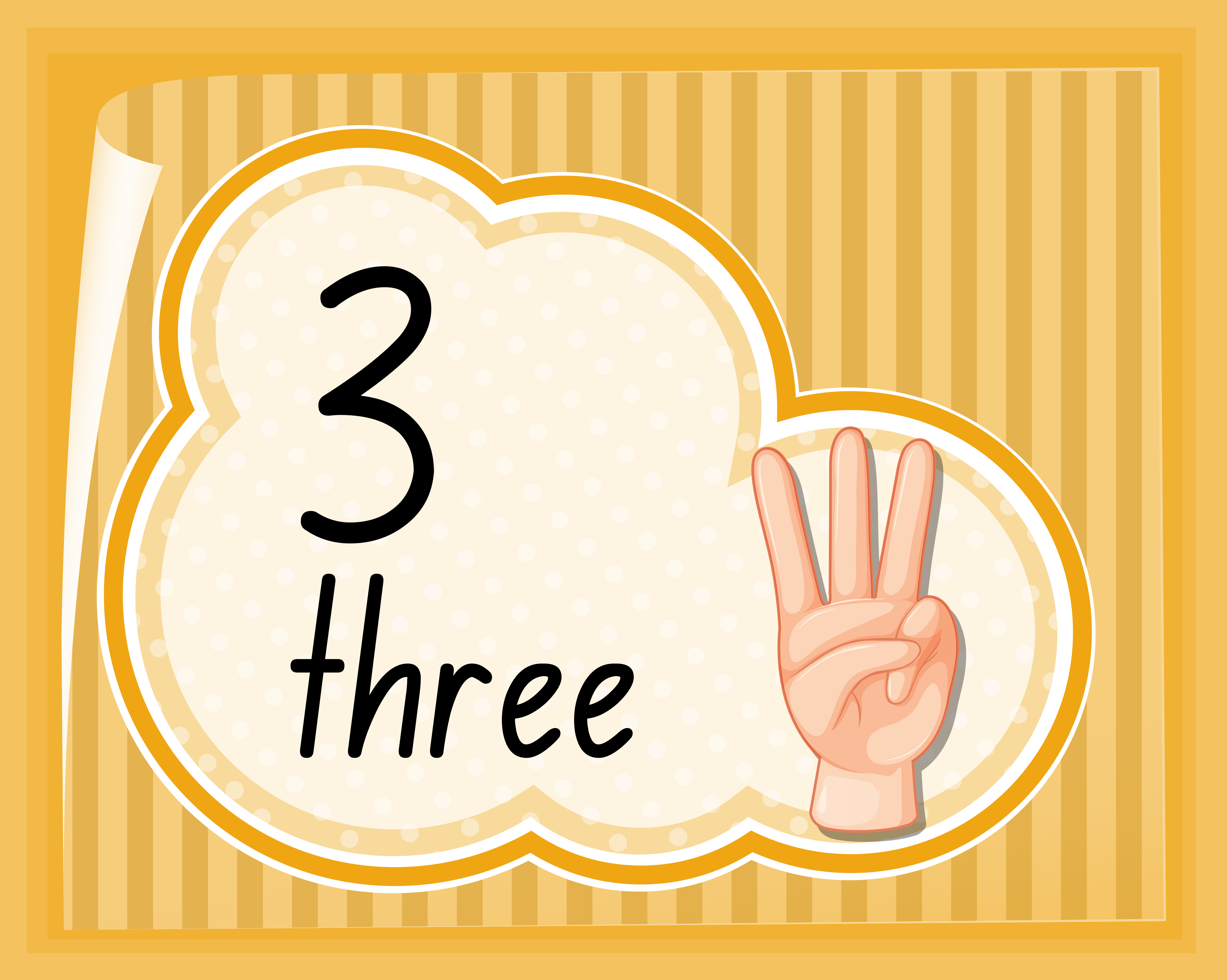 Number Three Hand