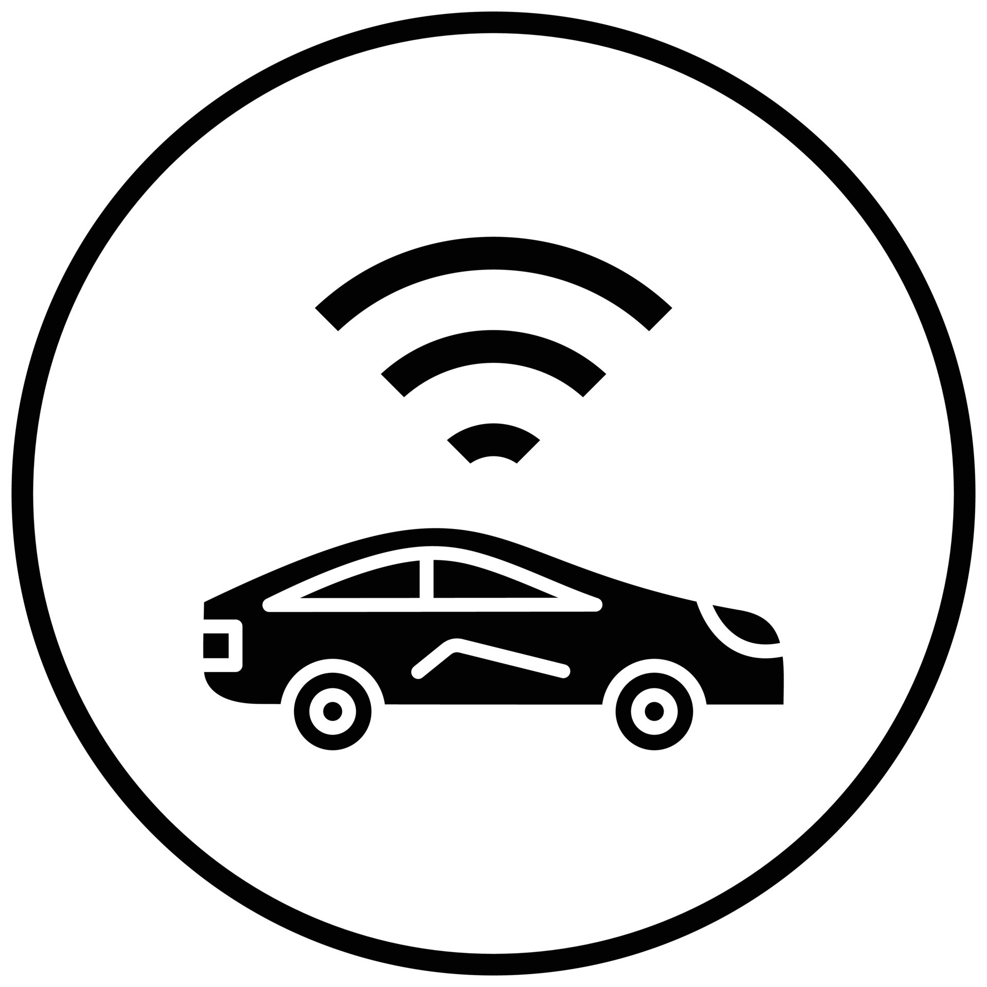 Smart Car Icon Style 7878950 Vector Art at Vecteezy
