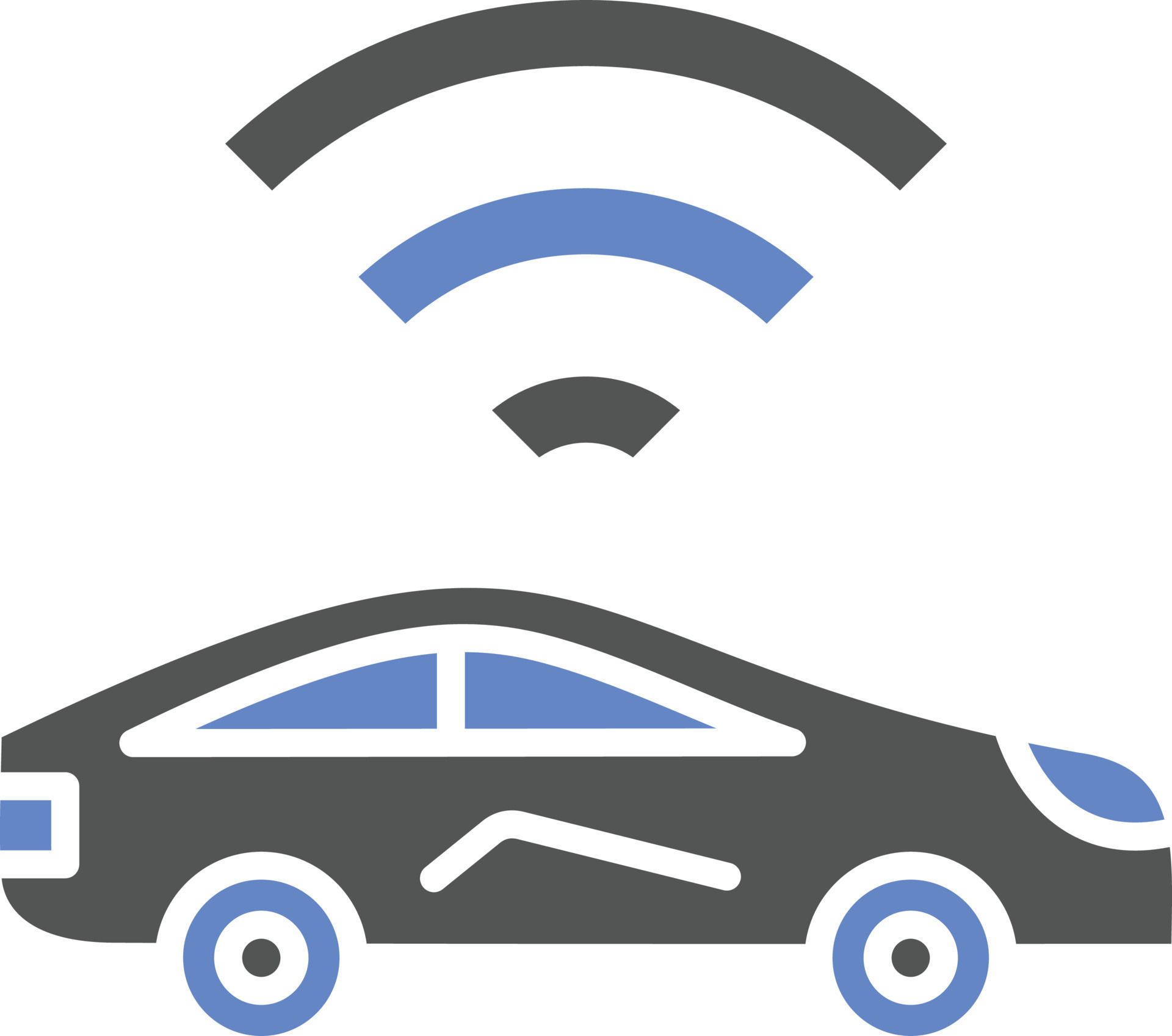 Smart Car Icon Style 8050091 Vector Art at Vecteezy