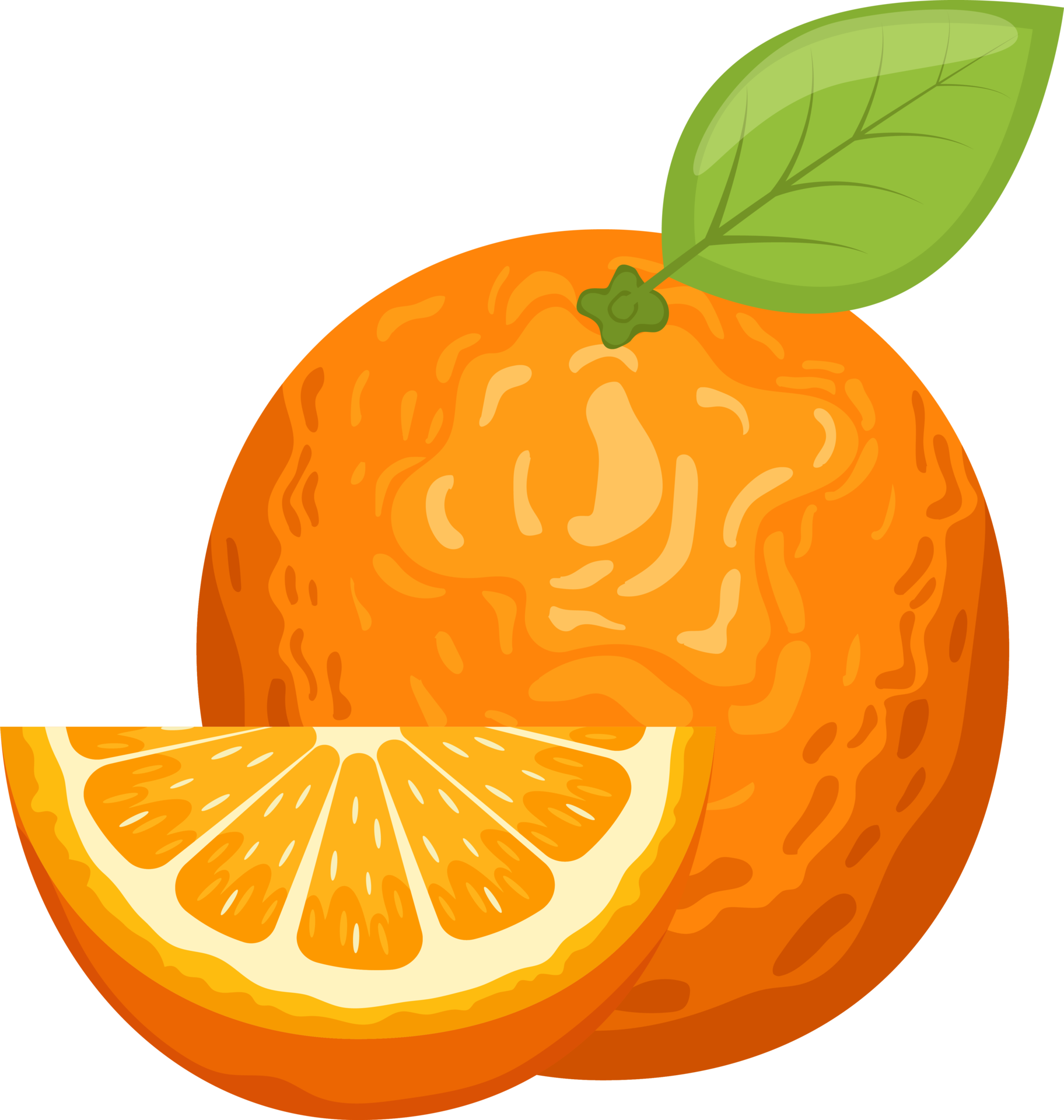 Cartoon Fruit Orange at Mikayla Gascoigne blog