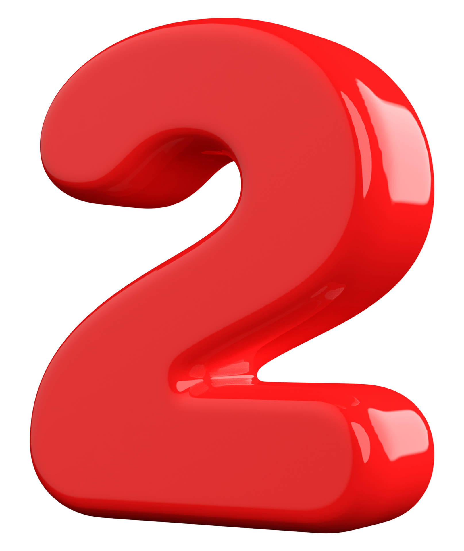 Number 2 Red