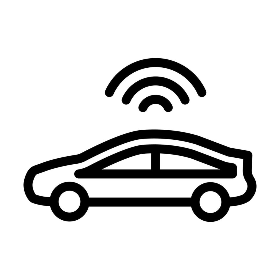 Smart Car Icon Design 12095789 Vector Art at Vecteezy