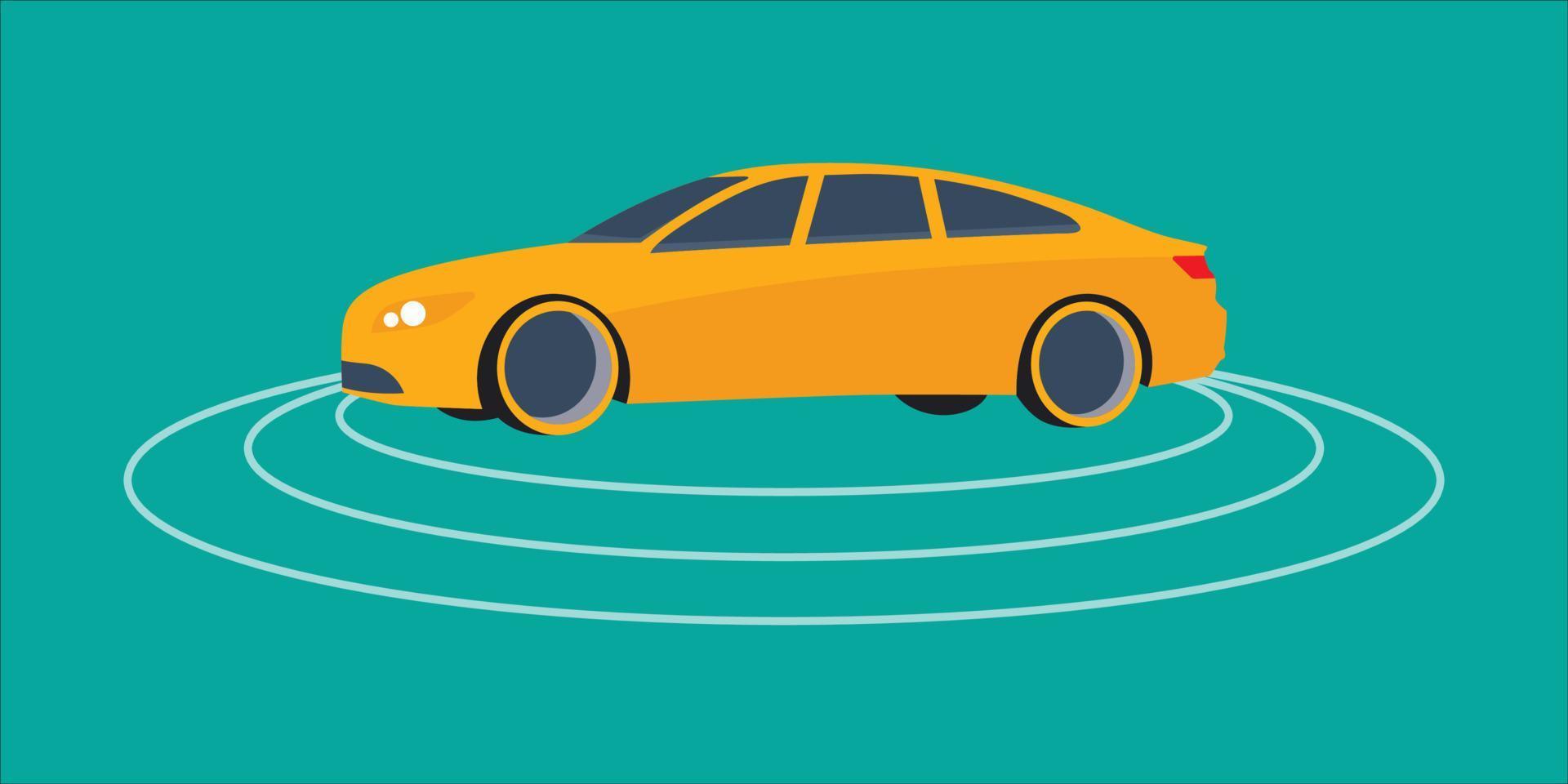 smart car, vector illustration 17133103 Vector Art at Vecteezy