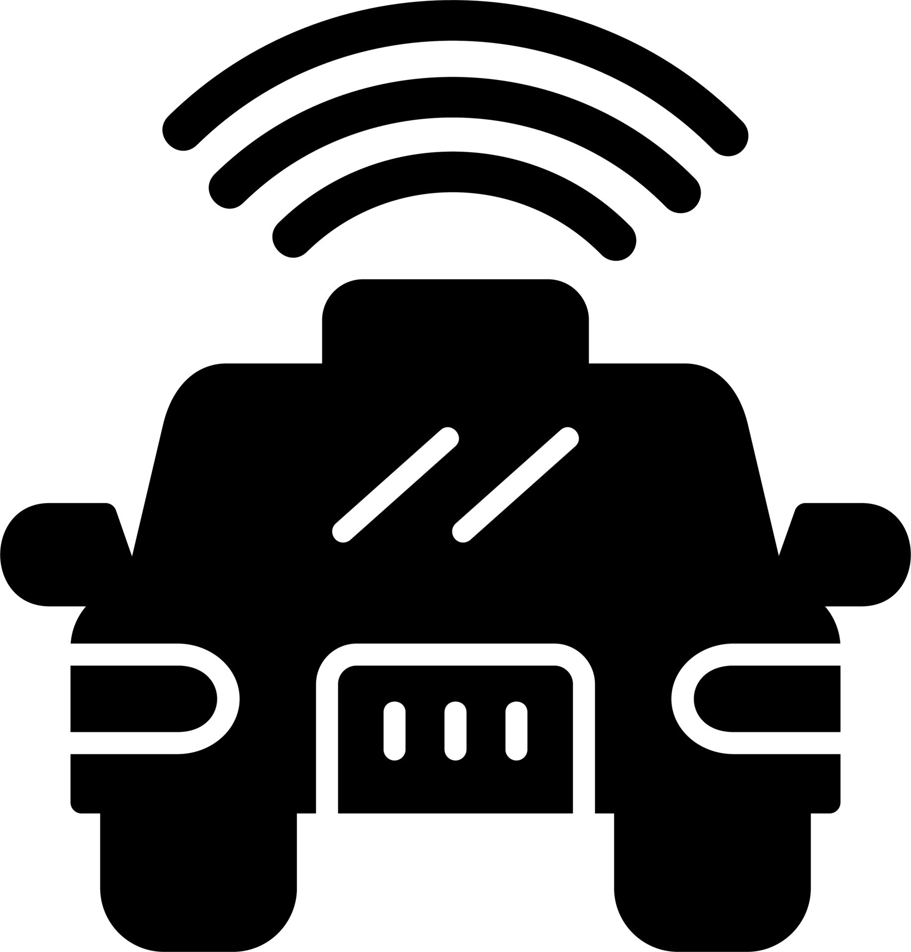 Smart Car Vector Icon 20417809 Vector Art at Vecteezy
