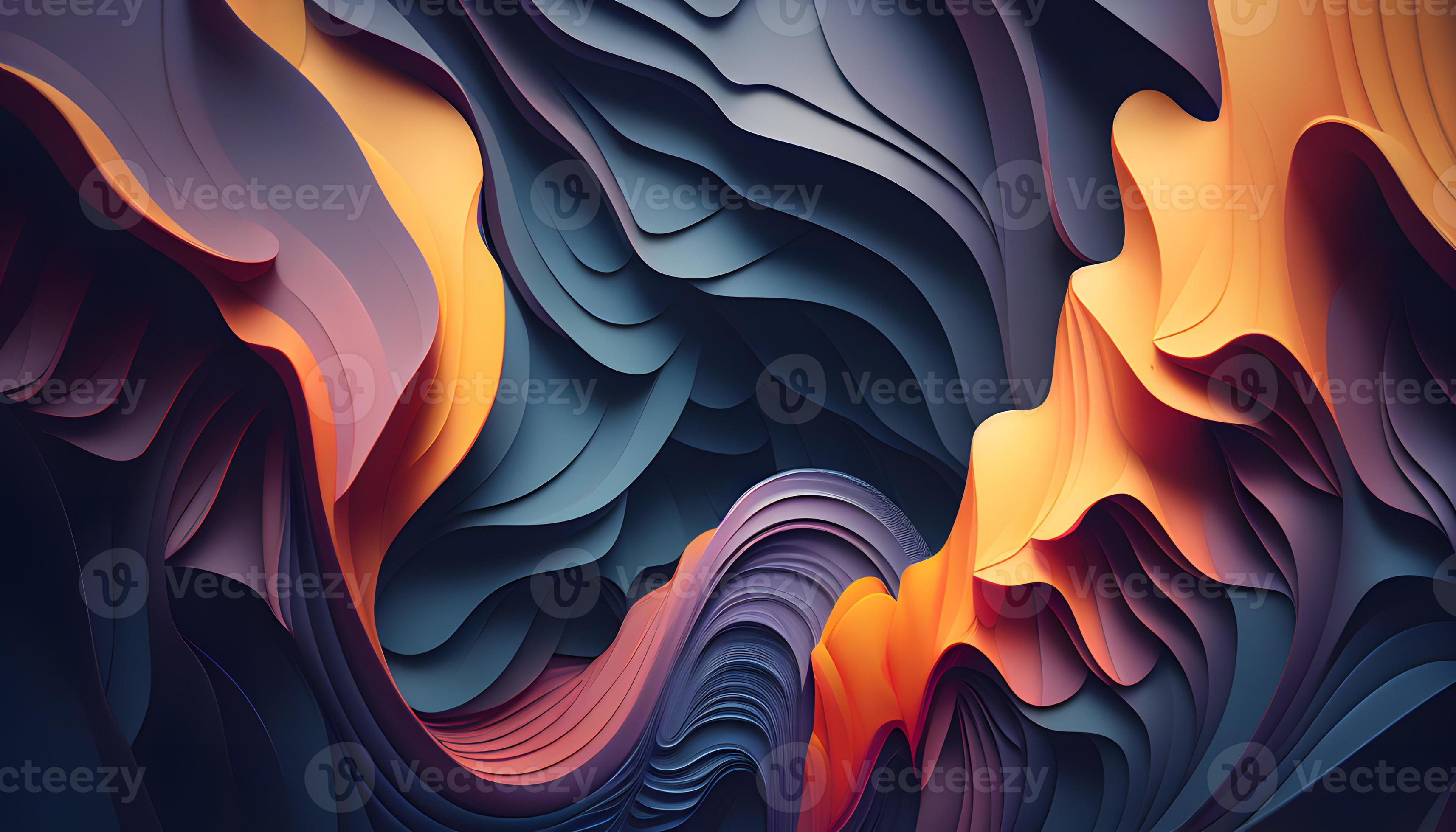 Colorful abstract wallpaper modern background, ai generated 21171651 ...