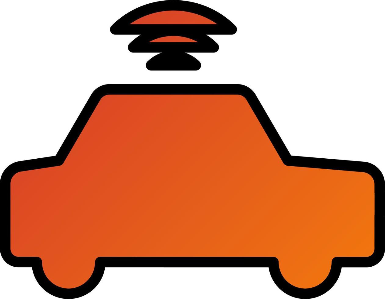 Smart Car Icon Style 21645823 Vector Art at Vecteezy