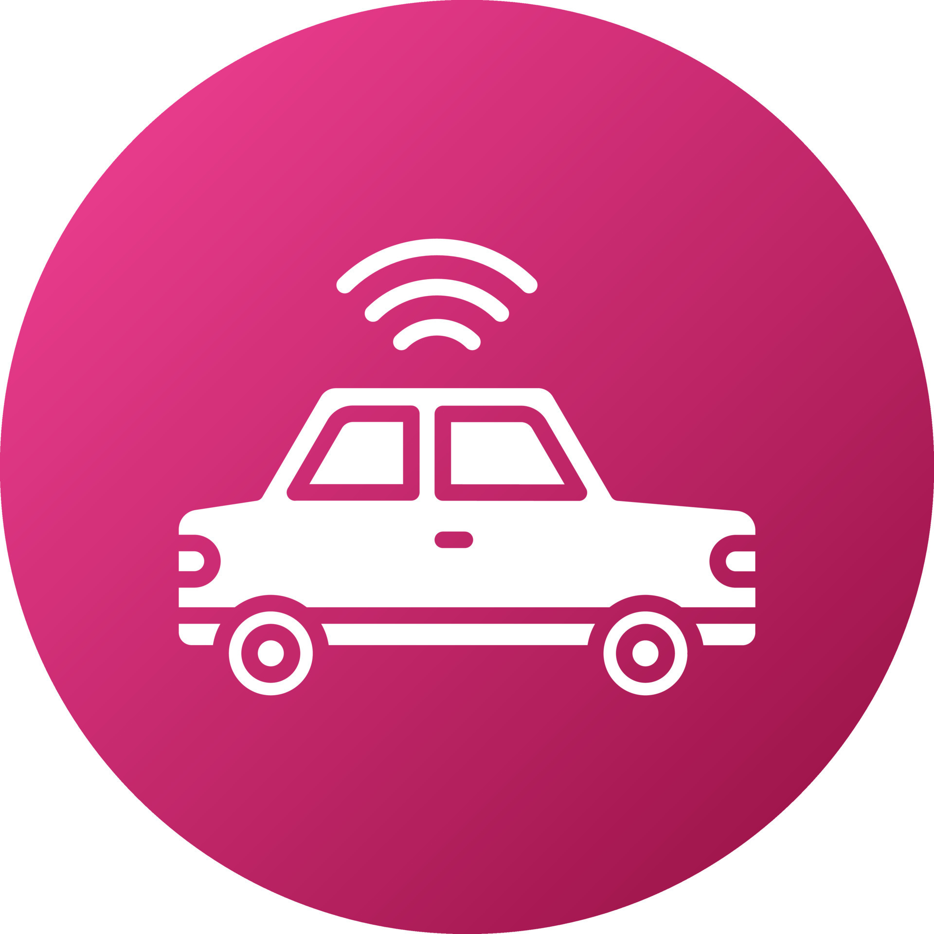 Smart Car Icon Style 21806249 Vector Art at Vecteezy