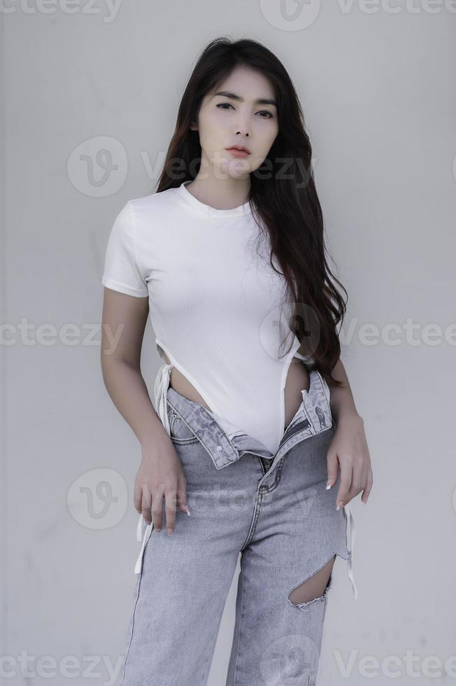 Portrait of beautiful asian woman,Modern style of girl 21914134 Stock ...