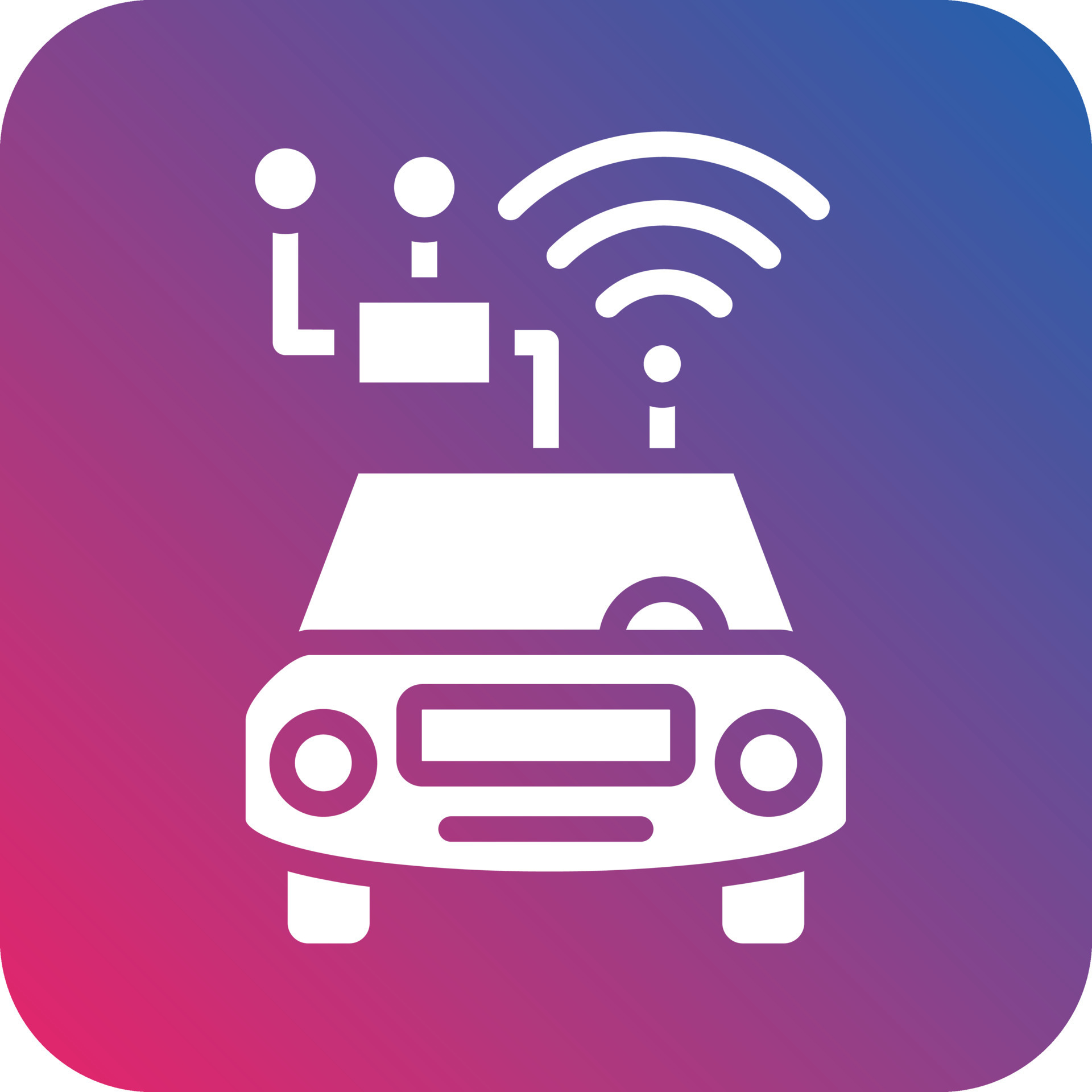 Smart Car Icon Vector Design 22841144 Vector Art at Vecteezy