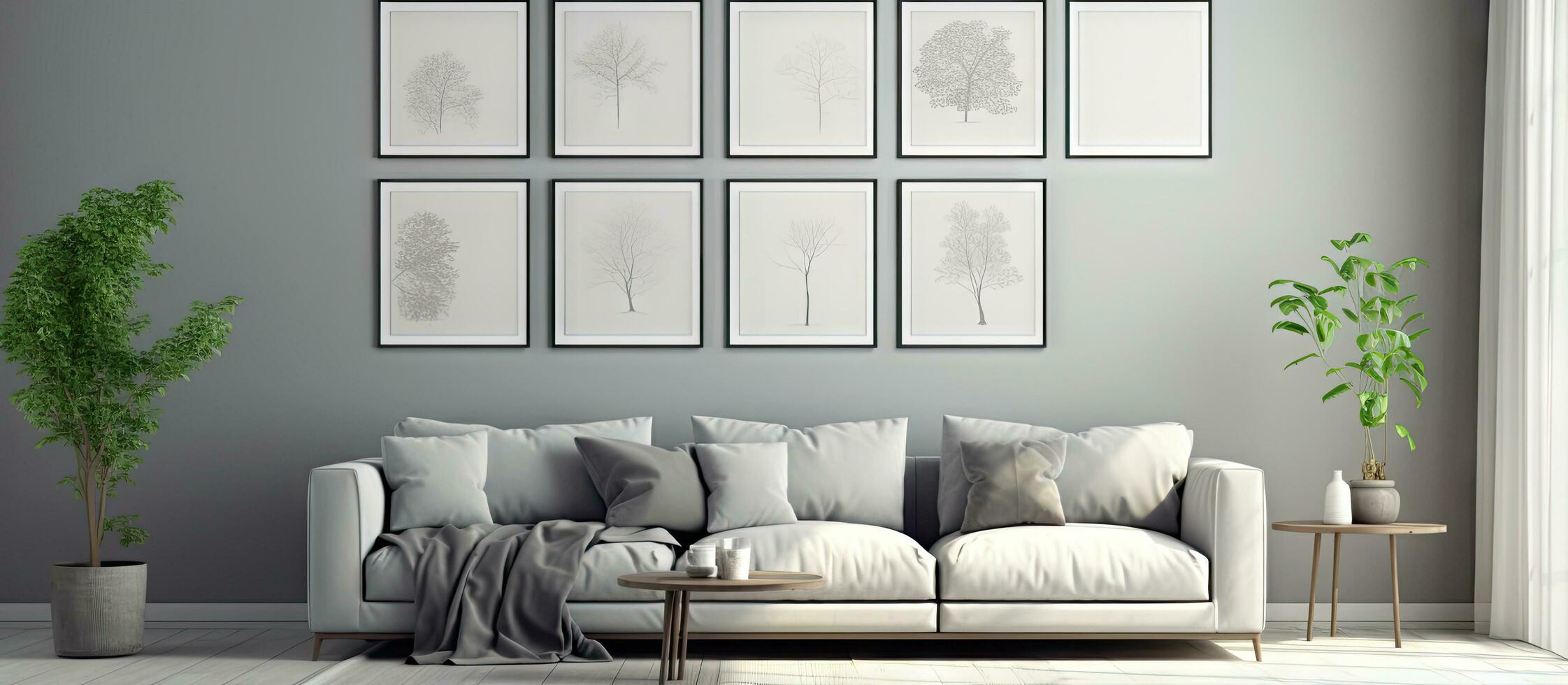 Living Room Gallery Wall Stock Photos, Images and Backgrounds for Free ...