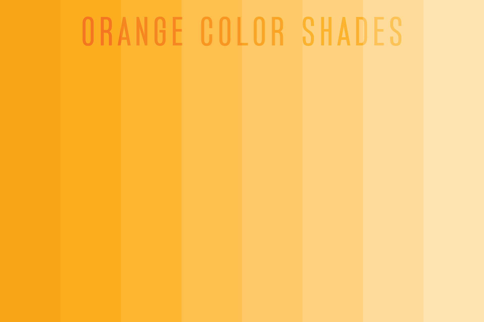 Orange color shades vector illustration 34132395 Vector Art at Vecteezy