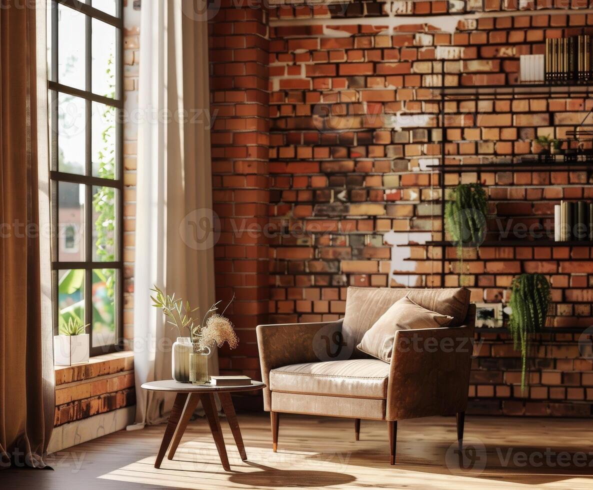 Living Room Brick Wall Stock Photos, Images and Backgrounds for Free ...