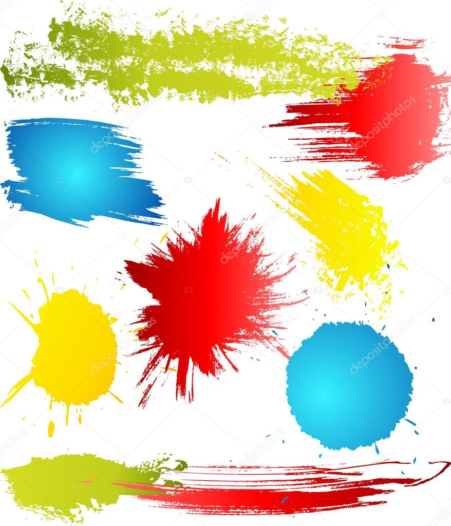 Grungy design elements Stock Vector by ©Designer_things 2423460