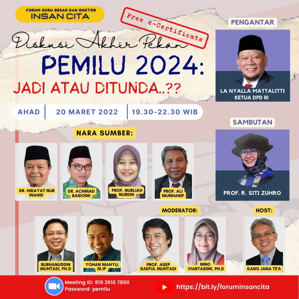 Apakah Pemilihan Umum 2024 Tetap Dilaksanakan atau Ditunda ...