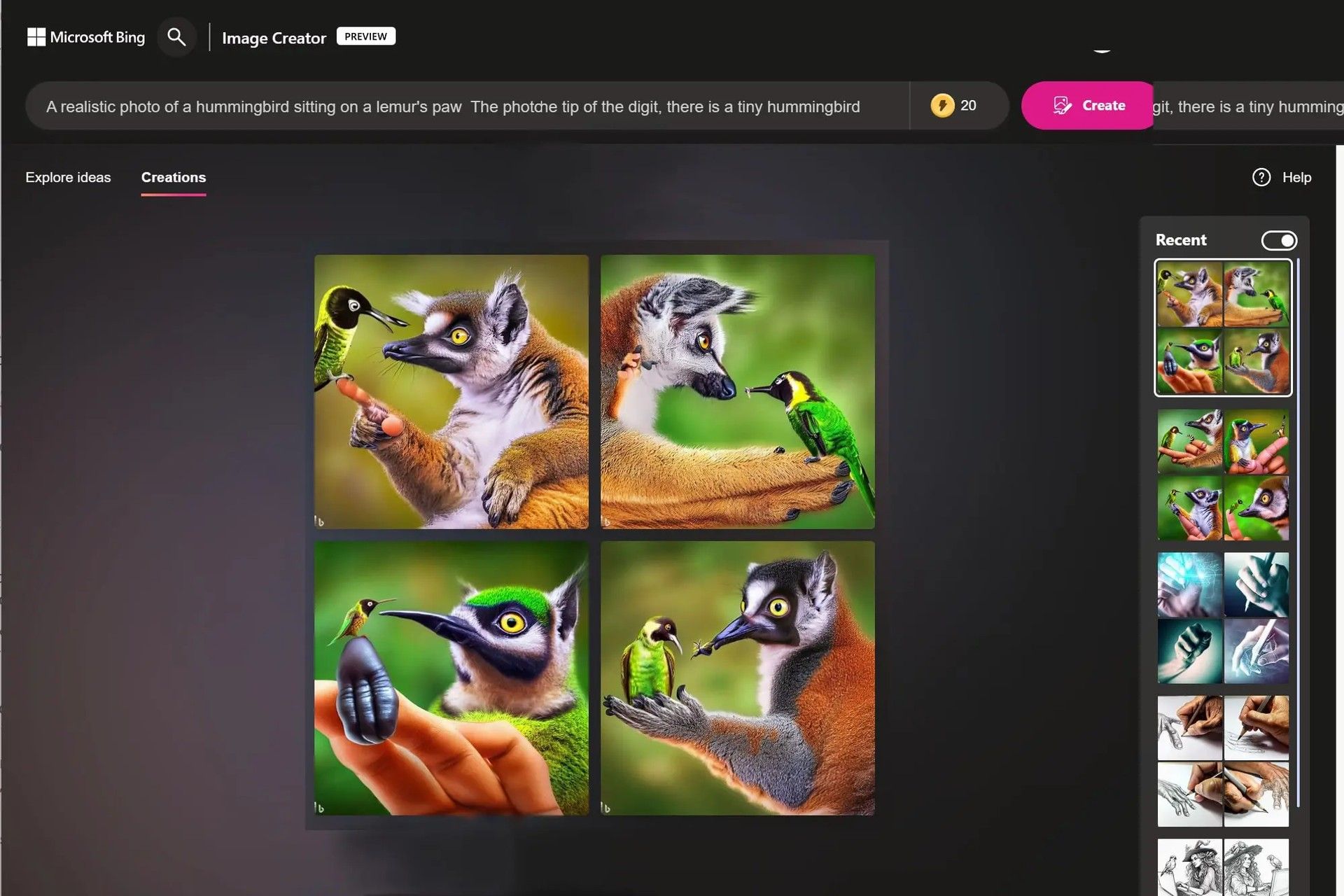 Bing Create : Comment utiliser Bing Image Creator ? - TechBriefly FR