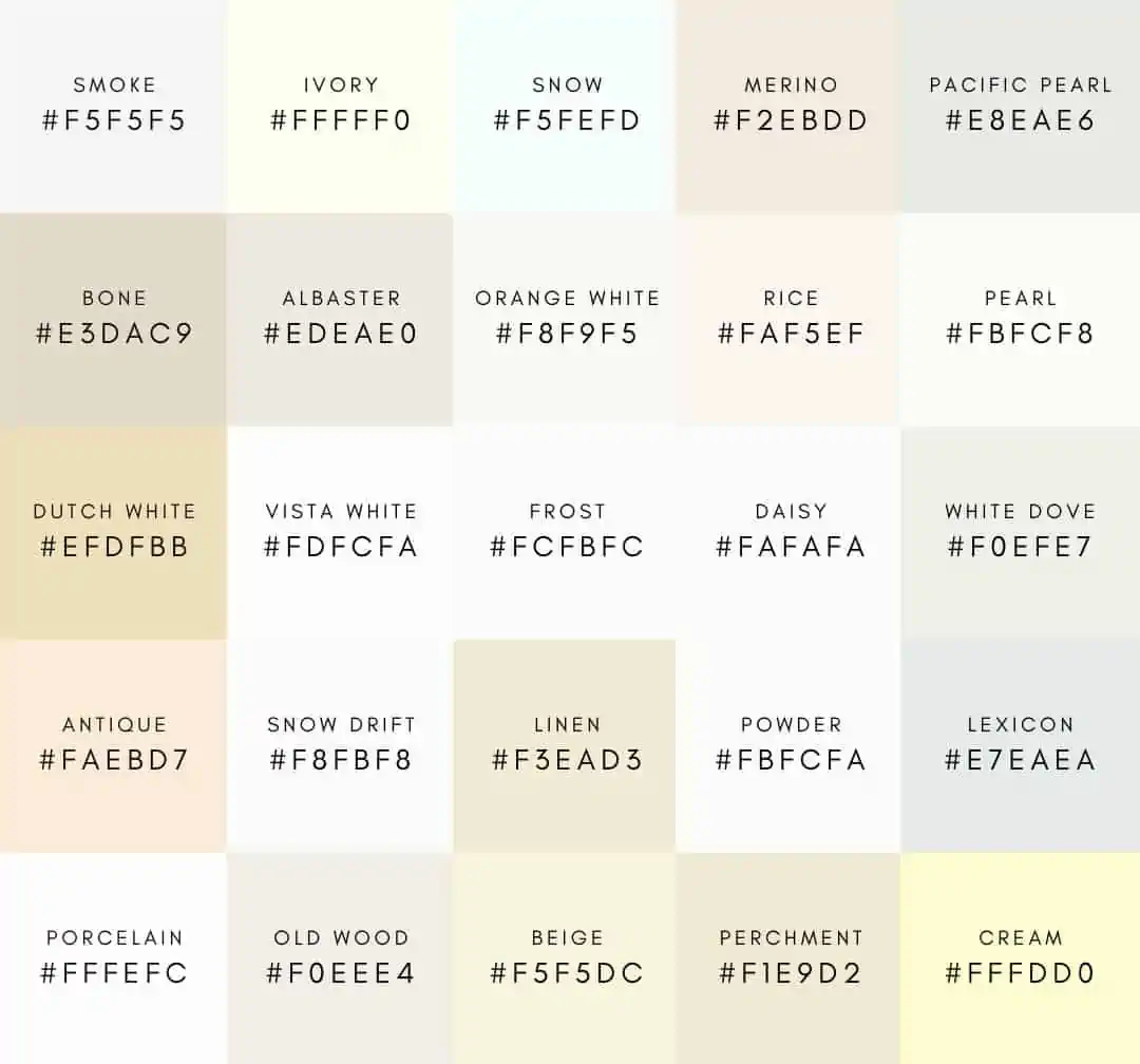 Cmyk White Color Code For Printing - Design Talk