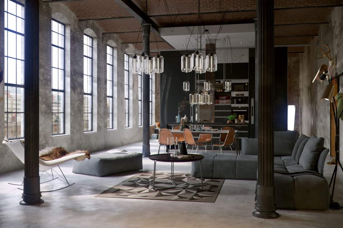 25 Gorgeous Industrial Living Room Ideas for 2022