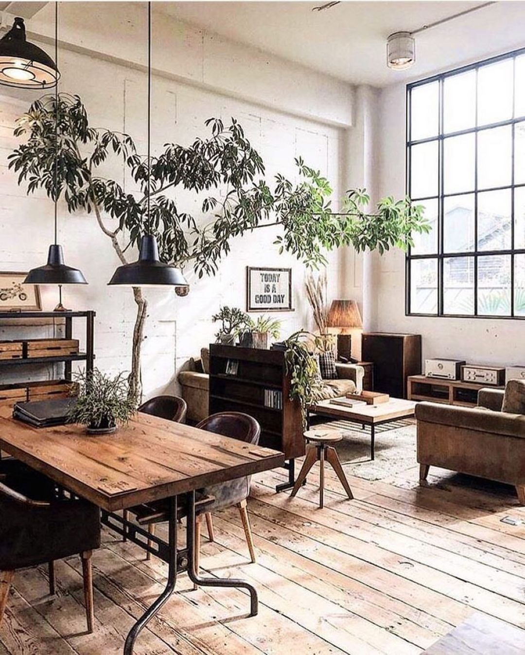 Industrial Style Living Room Furniture ~ 20+ Classy Industrial Rustic ...