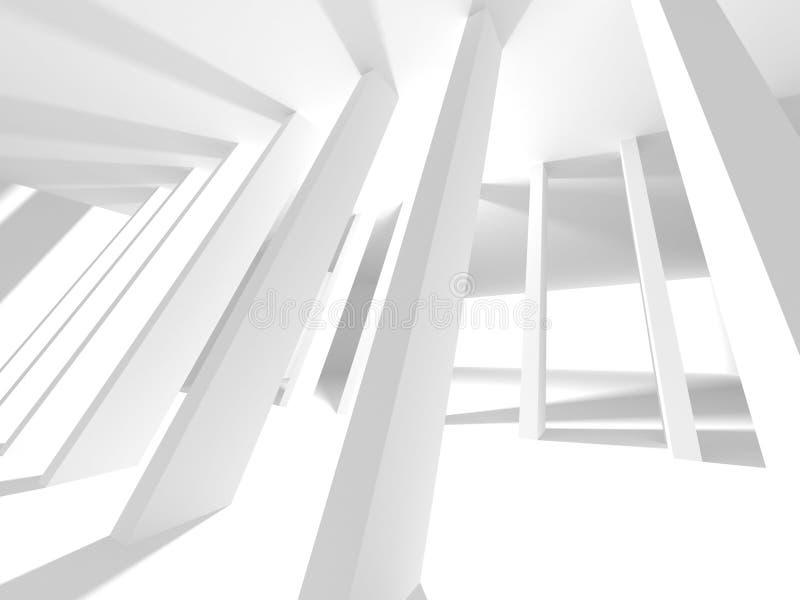Abstract Architecture Modern Design Background Stock Illustration ...