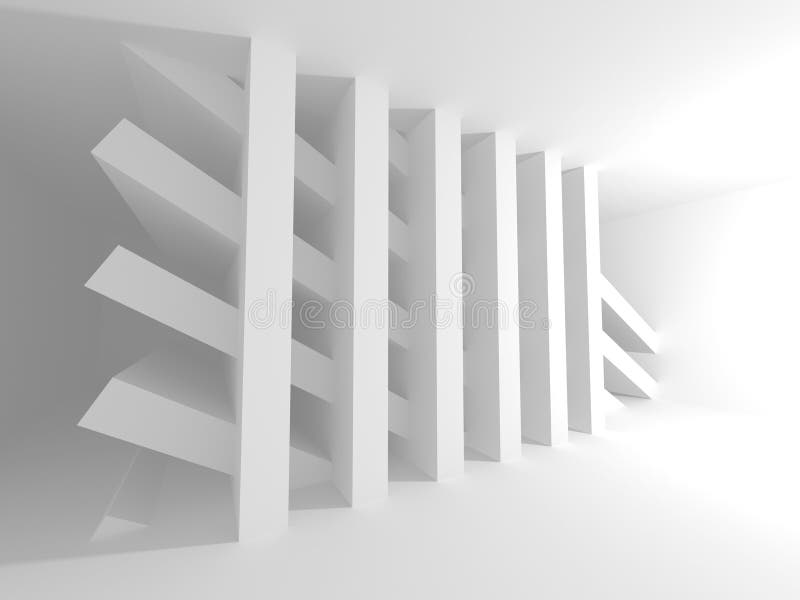 Abstract Architecture Modern Design Background Stock Illustration ...