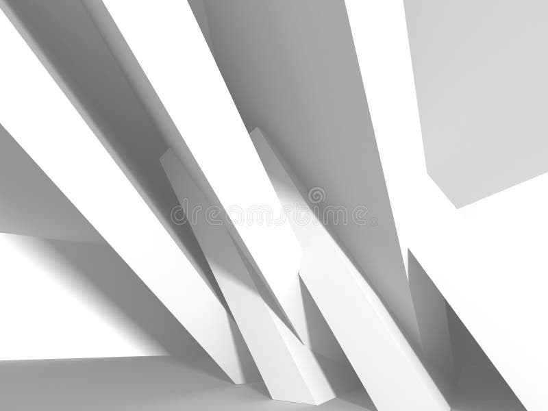 Abstract Architecture Modern Design Background Stock Illustration ...