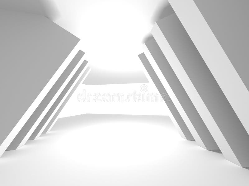 Abstract Architecture Modern Design Background Stock Illustration ...