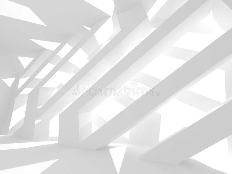 Abstract Architecture Modern Design Background Stock Illustration ...