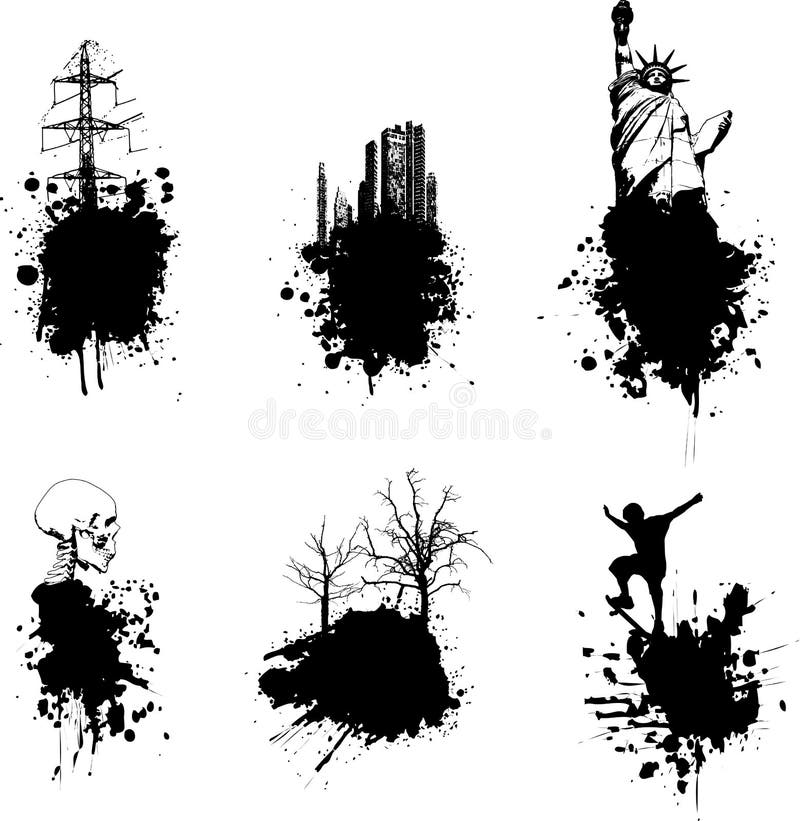 Grunge Illustration Picture. Image: 6496582
